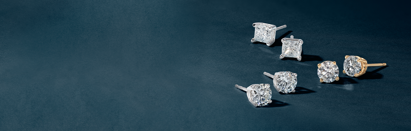 2ctw Diamond Solitaire Studs